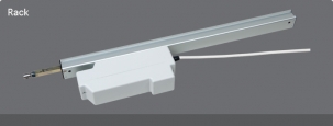 Single Rack Actuator For Roofvents & Domes