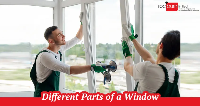 Different parts of a window Different parts of a window