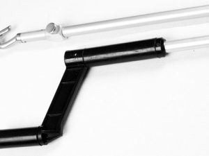 Rocburn - Adjustable Aluminium Opener Pole - 1.5 to 3 meter - Satin Anodised With Plastic Handle Rocburn - Adjustable Aluminium Opener Pole - 1.5 to 3 meter - Satin Anodised With Plastic Handle