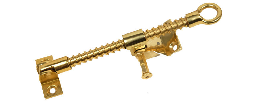 Rocburn – Single Thread Screwjack – 150mm – Brass
