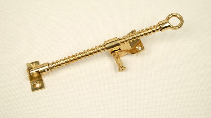 Rocburn - Single Thread Screwjack - 200mm - Brass