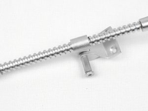 Rocburn - Single Thread Screwjack - 200mm - Satin Chrome Rocburn - Single Thread Screwjack - 200mm - Satin Chrome