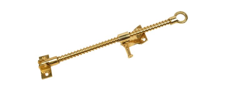 Rocburn - Single Thread Screwjack - 250mm - Brass