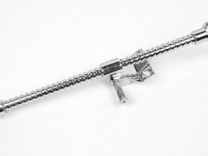 Rocburn - Single Thread Screwjack - 250mm - Chrome Rocburn - Single Thread Screwjack - 250mm - Chrome