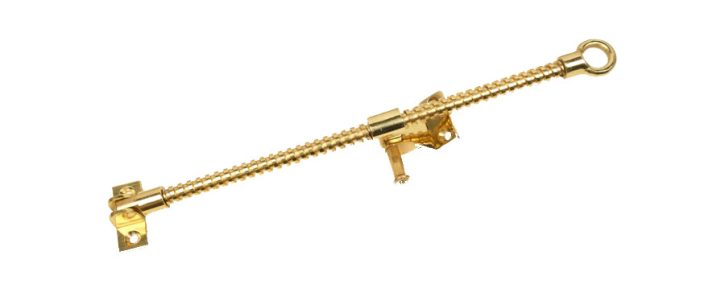 Rocburn - Single Thread Screwjack - 300mm - Brass