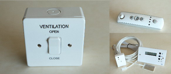ACK4 Ventilation switch temp remote