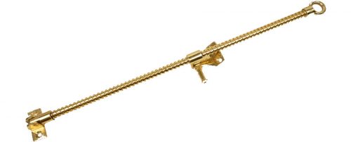 Rocburn - Single Thread Screwjack - 450mm - Brass