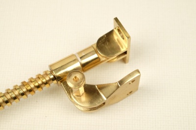 Rocburn - Single Thread Screwjack - 450mm - Brass