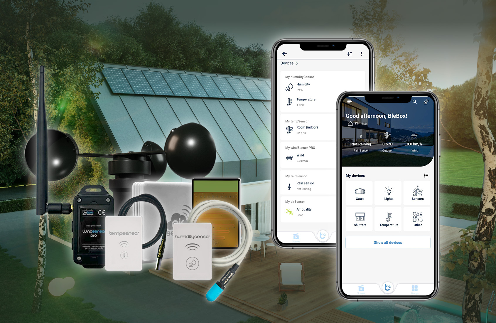 windSensor Pro with other sensors windSensor Pro with other sensors