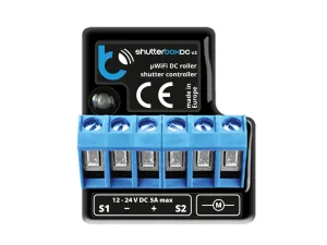 shutterBoxDC WiFi Controller for windows (12-24 Vdc)