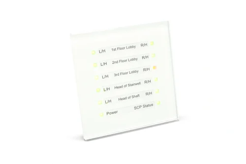 KNX Glass LED Indicator Mimic Panel KNX Glass LED Indicator Mimic Panel
